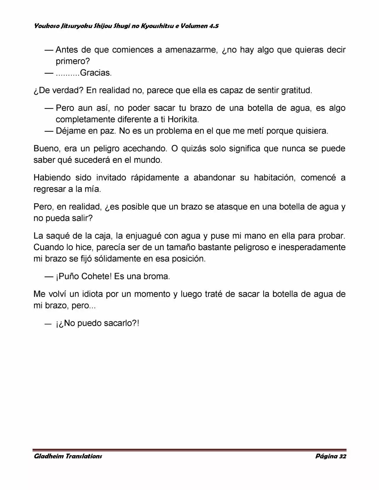 Página 32 del Manga