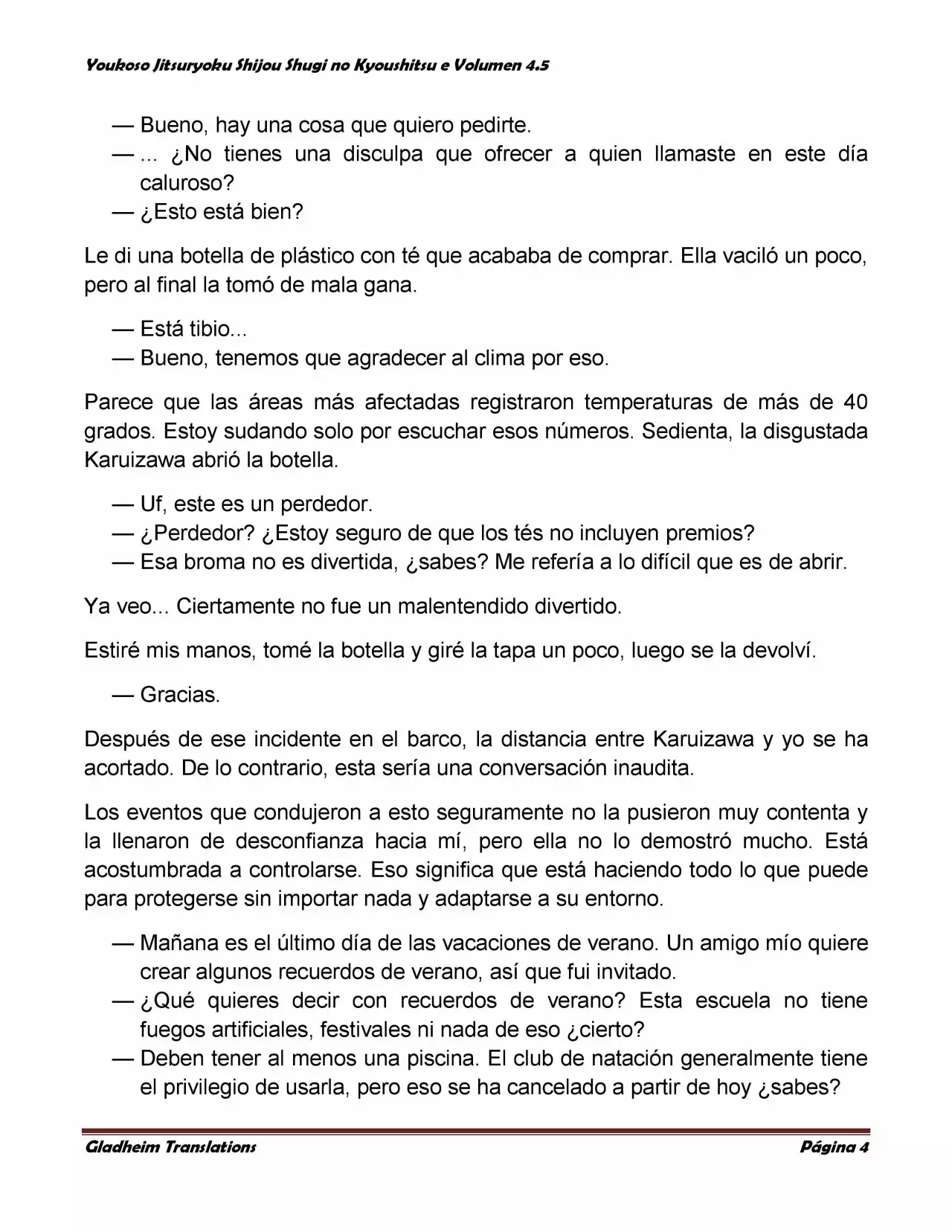 Página 4 del Manga