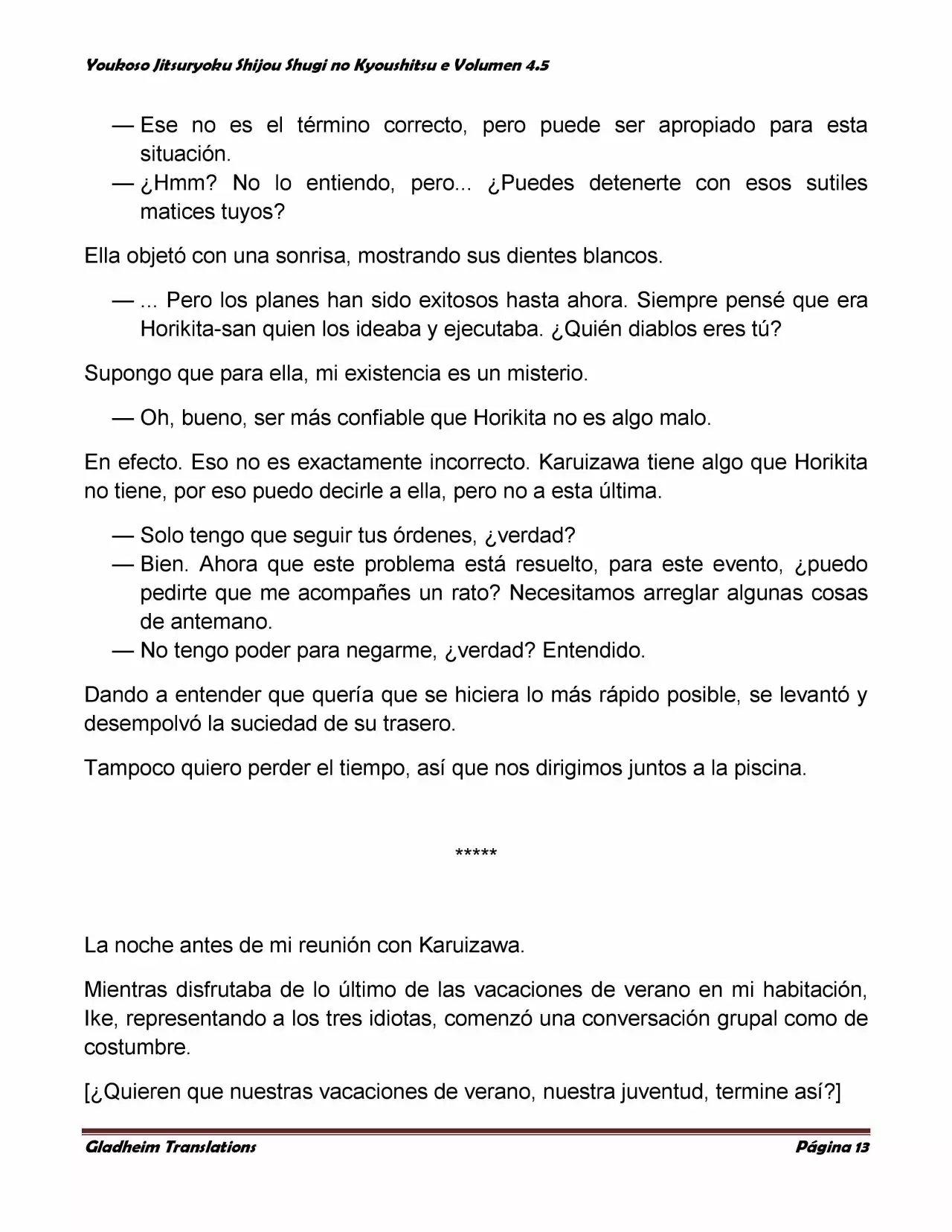 Página 13 del Manga