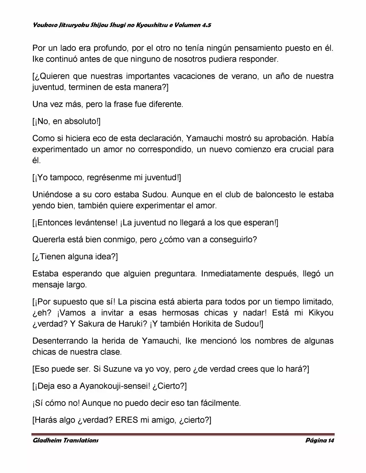 Página 14 del Manga