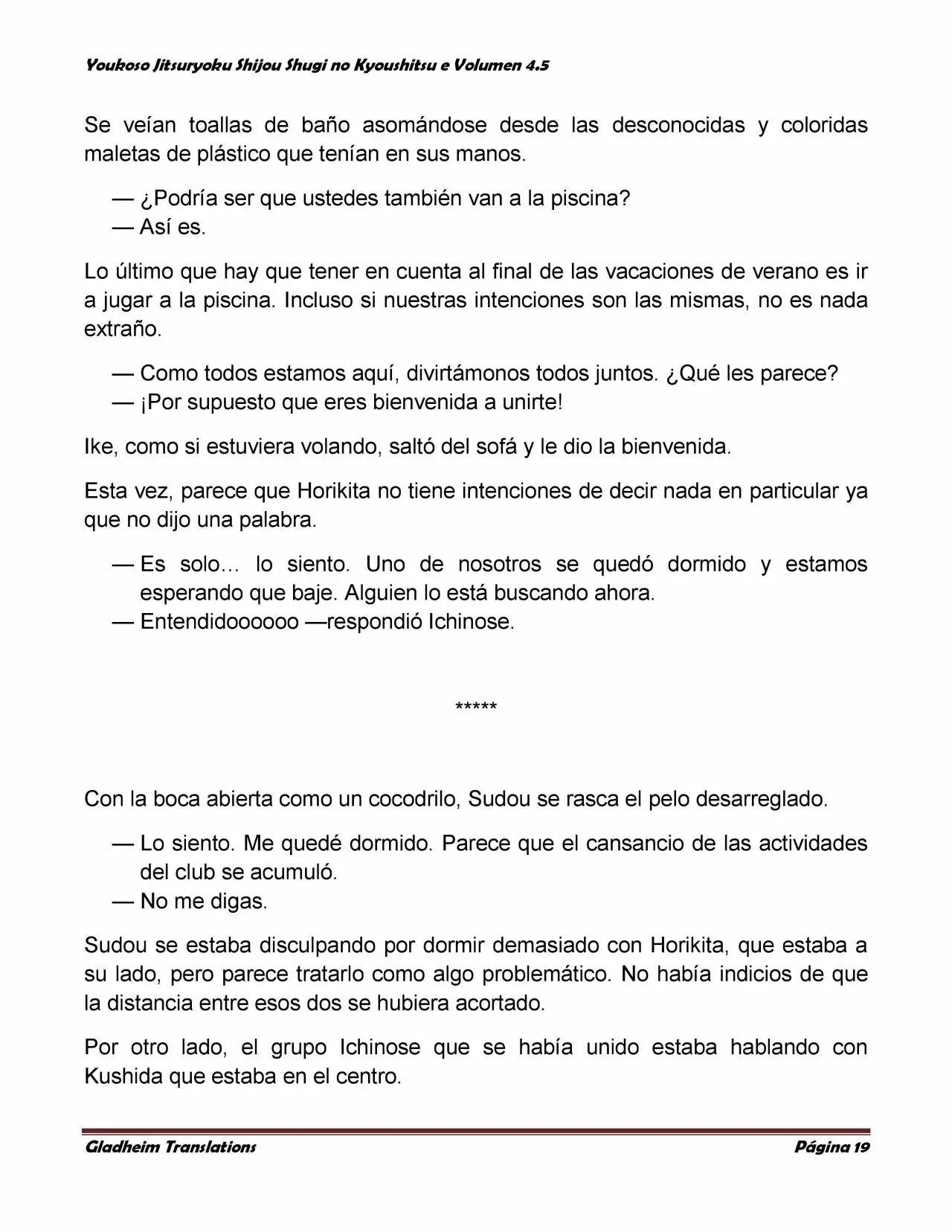 Página 19 del Manga