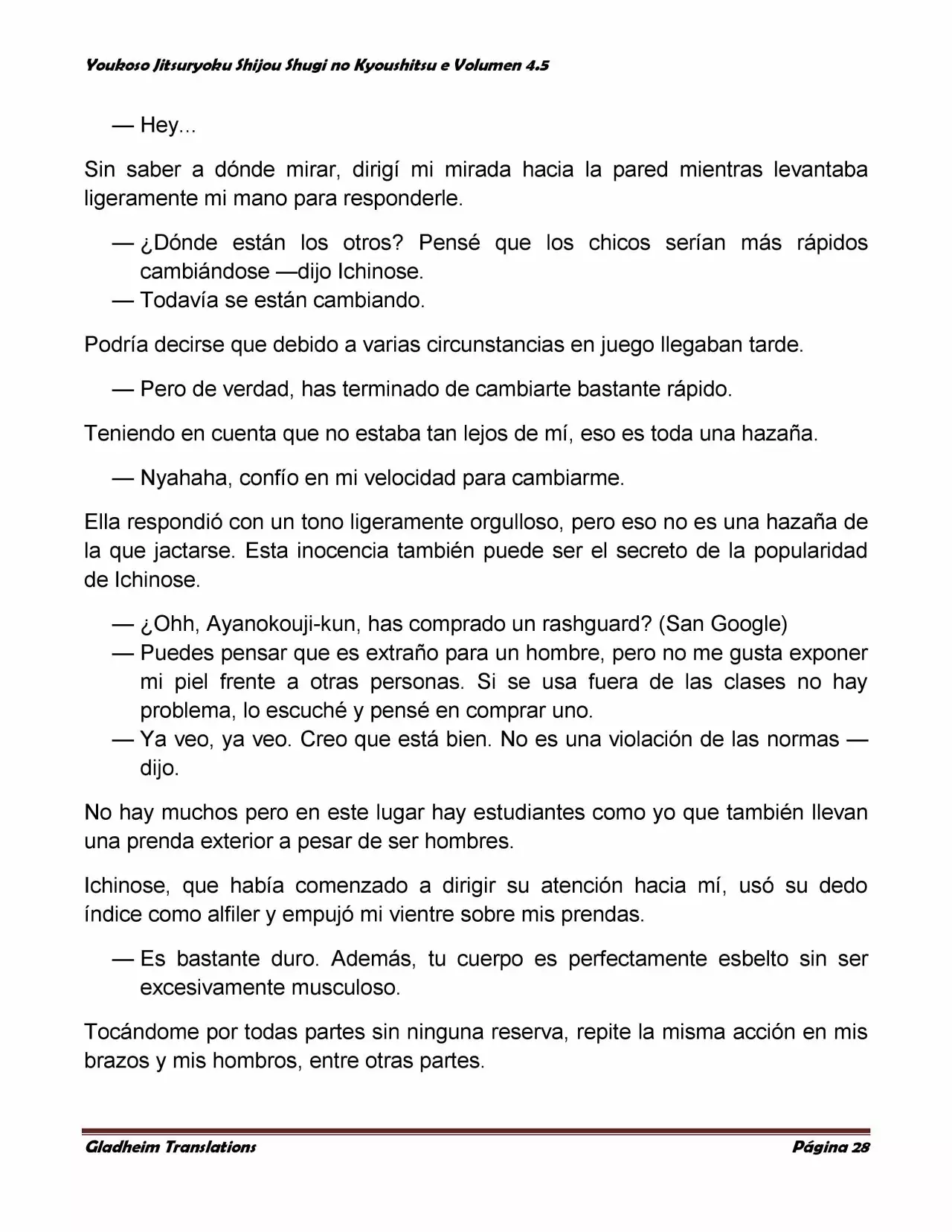 Página 28 del Manga