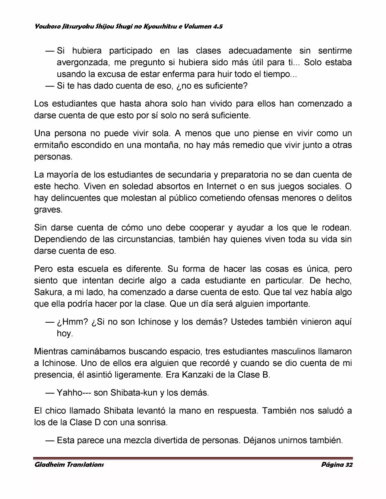 Página 32 del Manga
