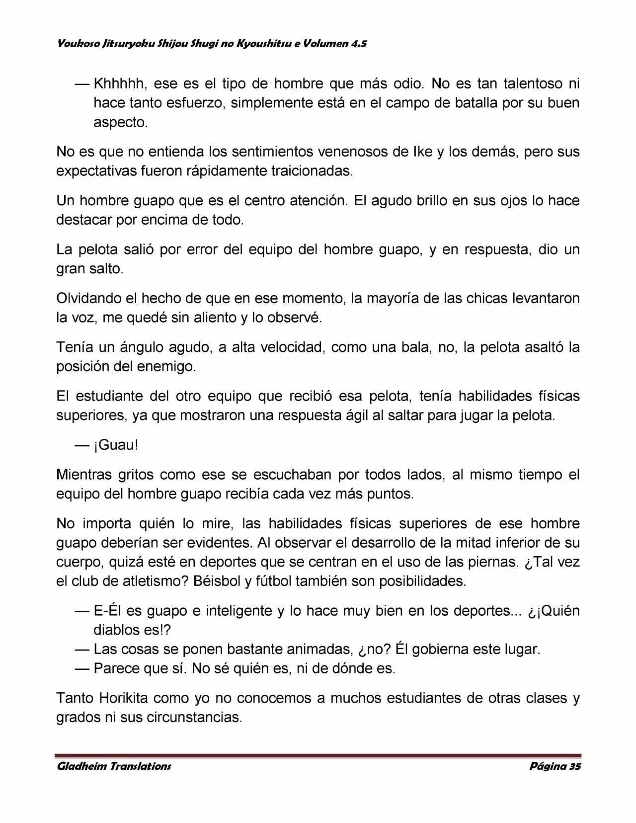 Página 35 del Manga