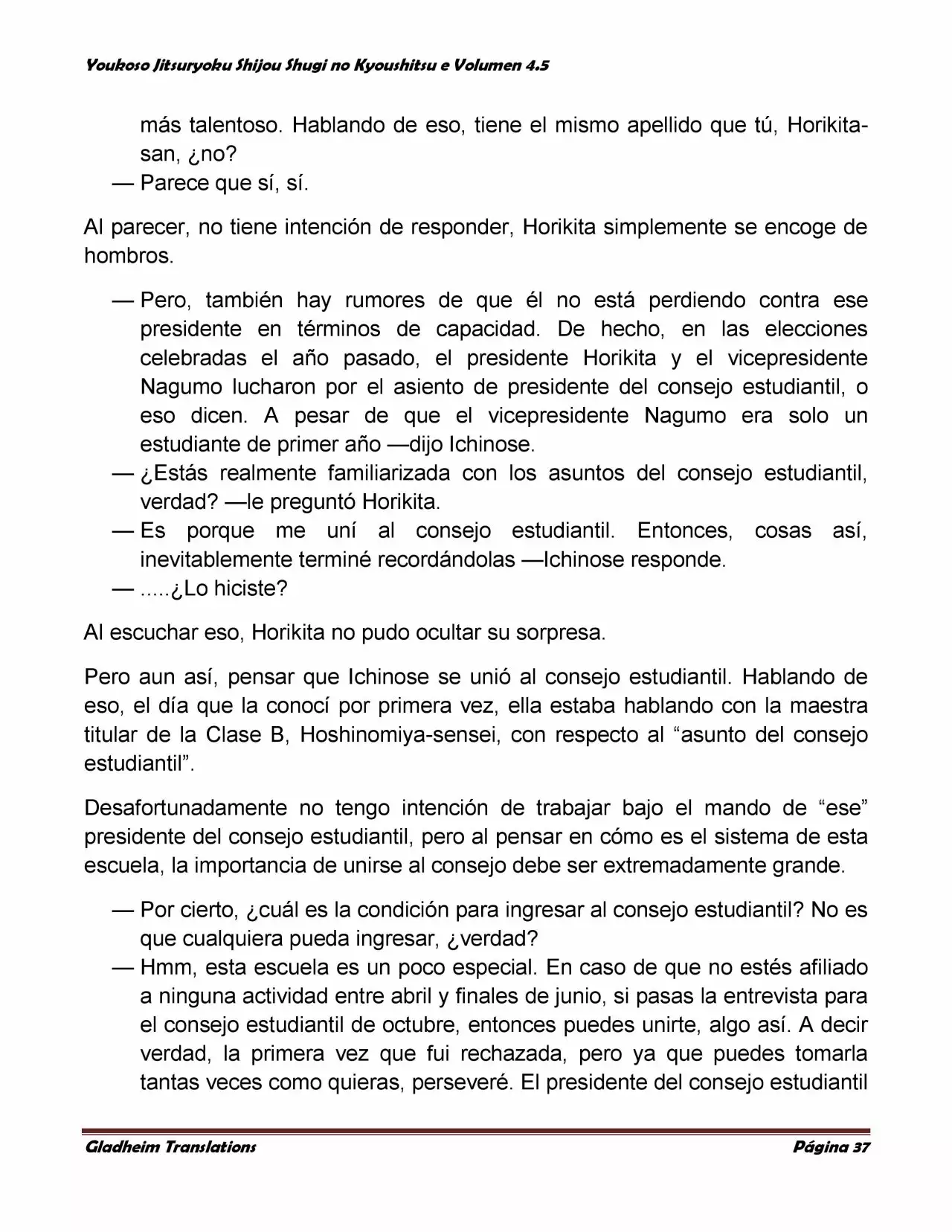 Página 37 del Manga