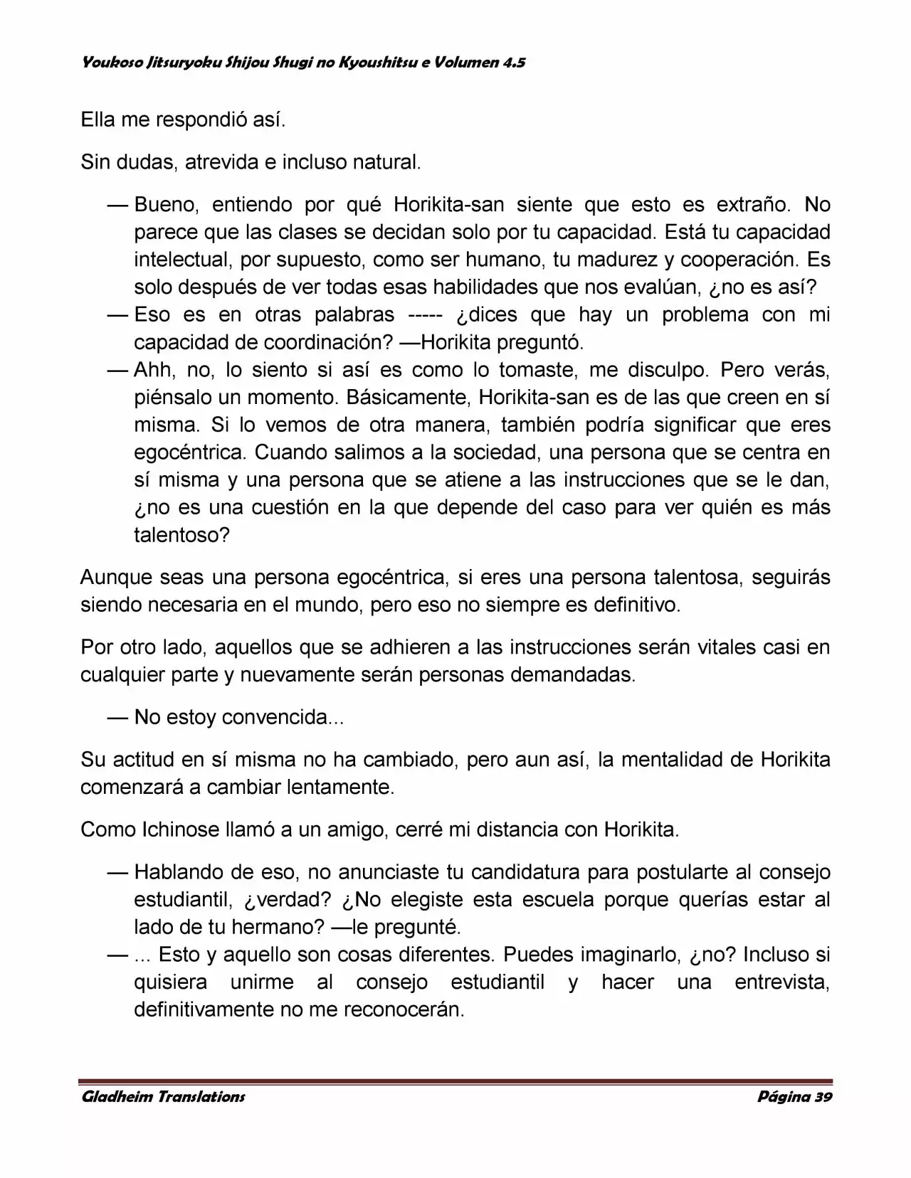 Página 39 del Manga