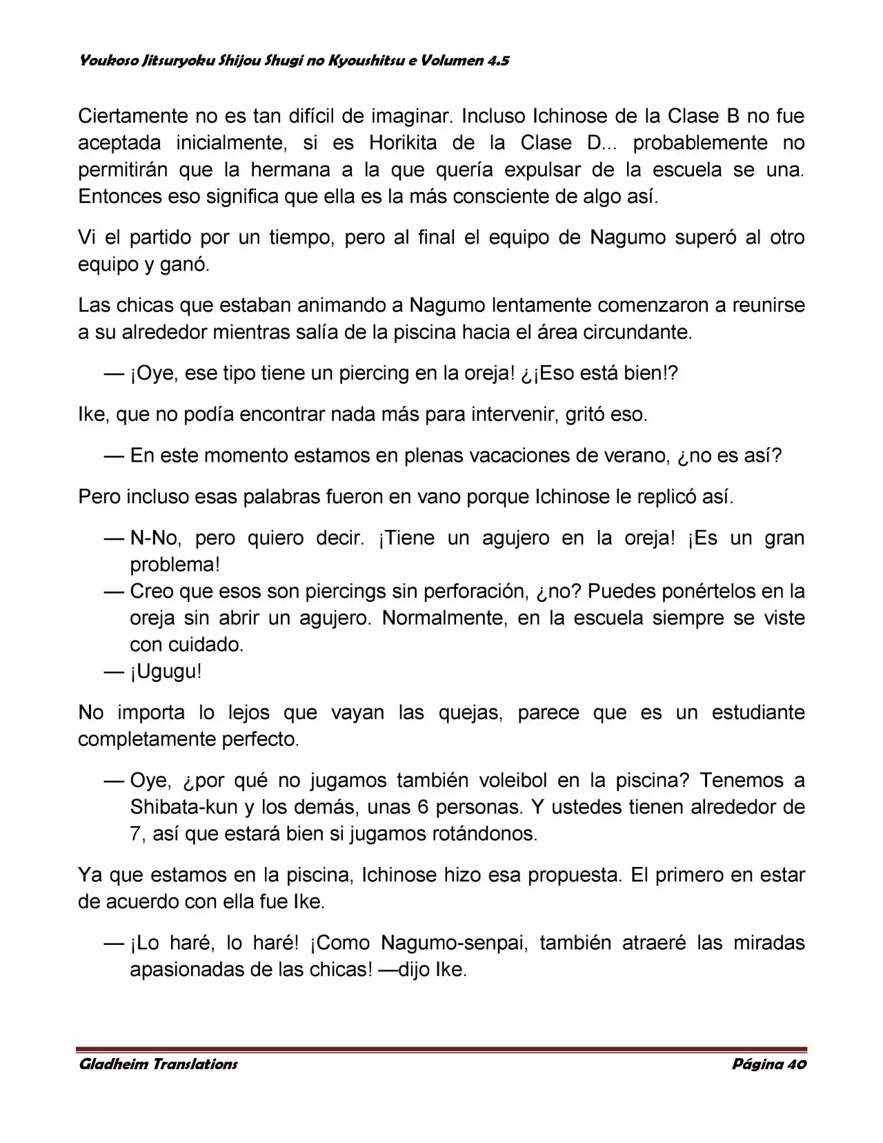 Página 40 del Manga