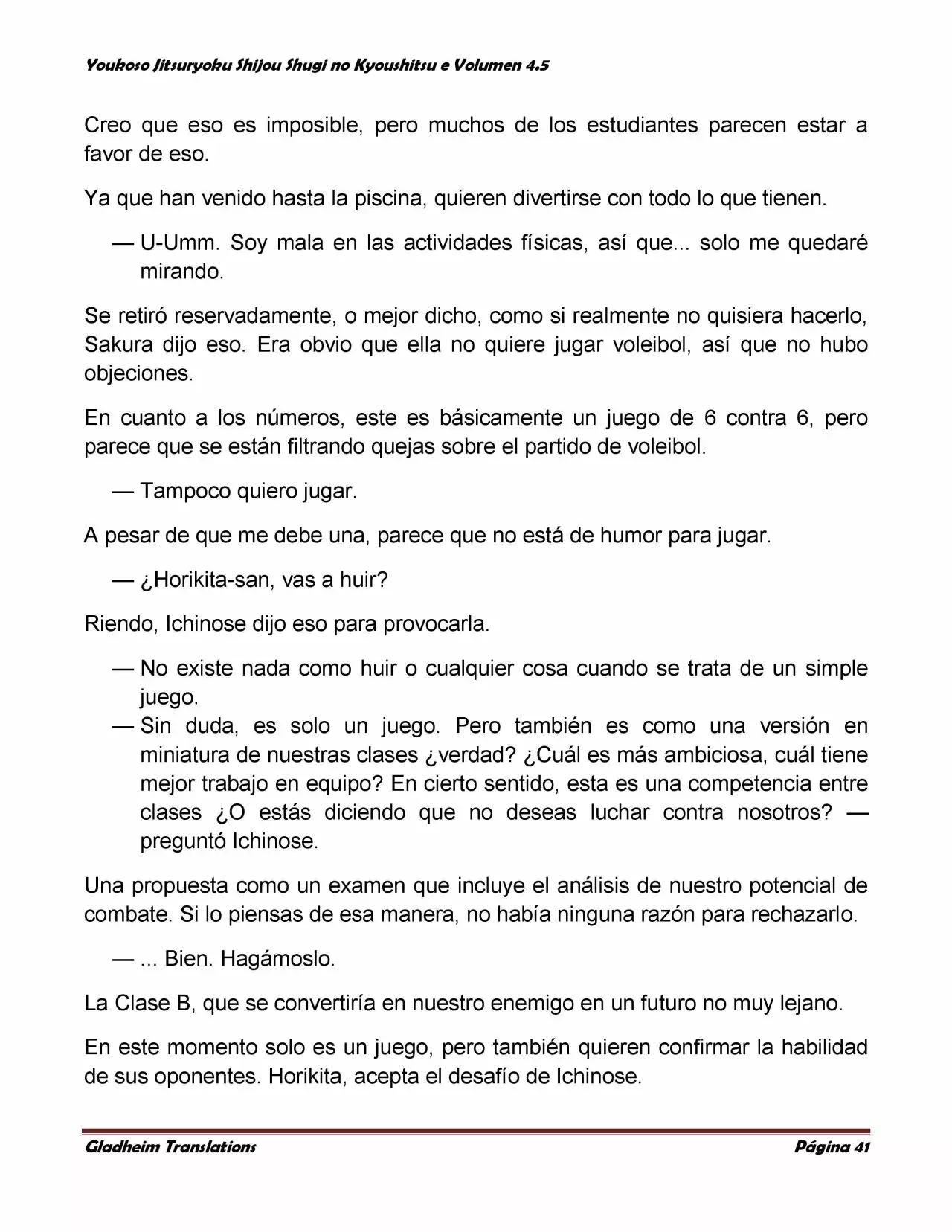 Página 41 del Manga