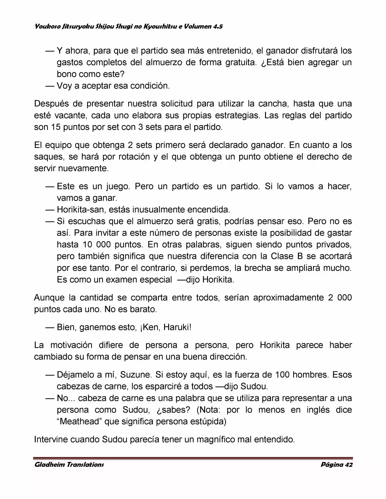 Página 42 del Manga