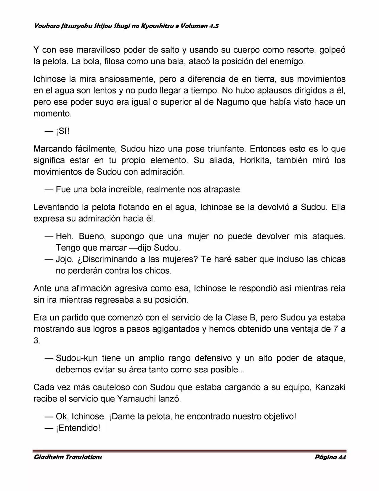 Página 44 del Manga
