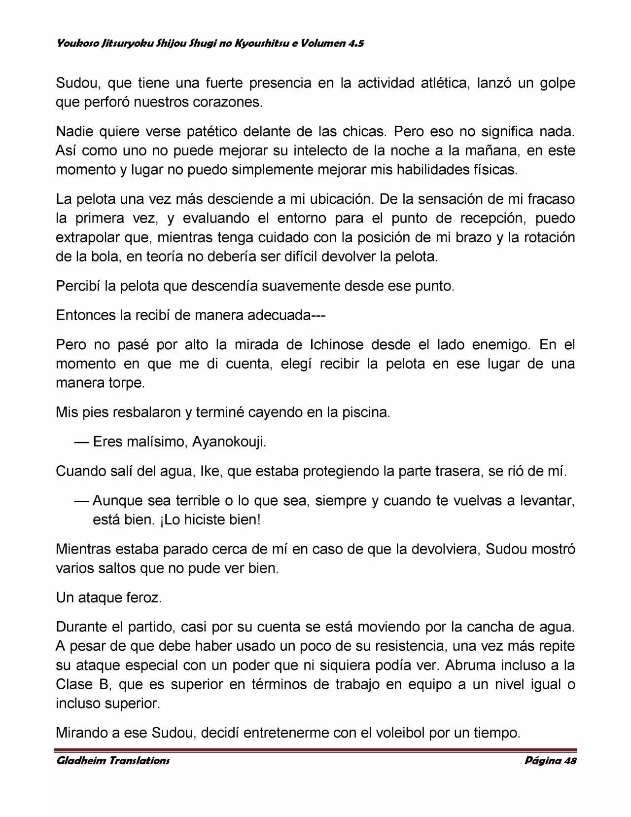 Página 48 del Manga