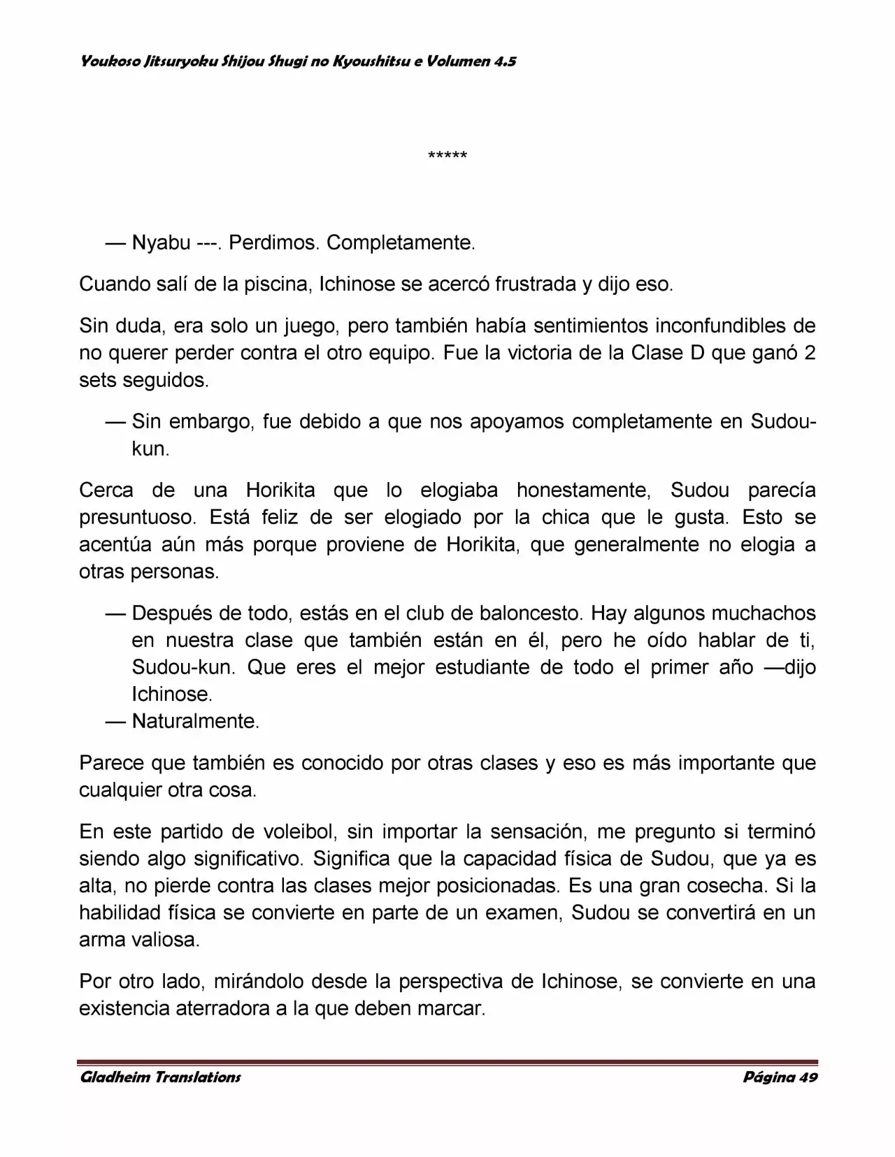 Página 49 del Manga