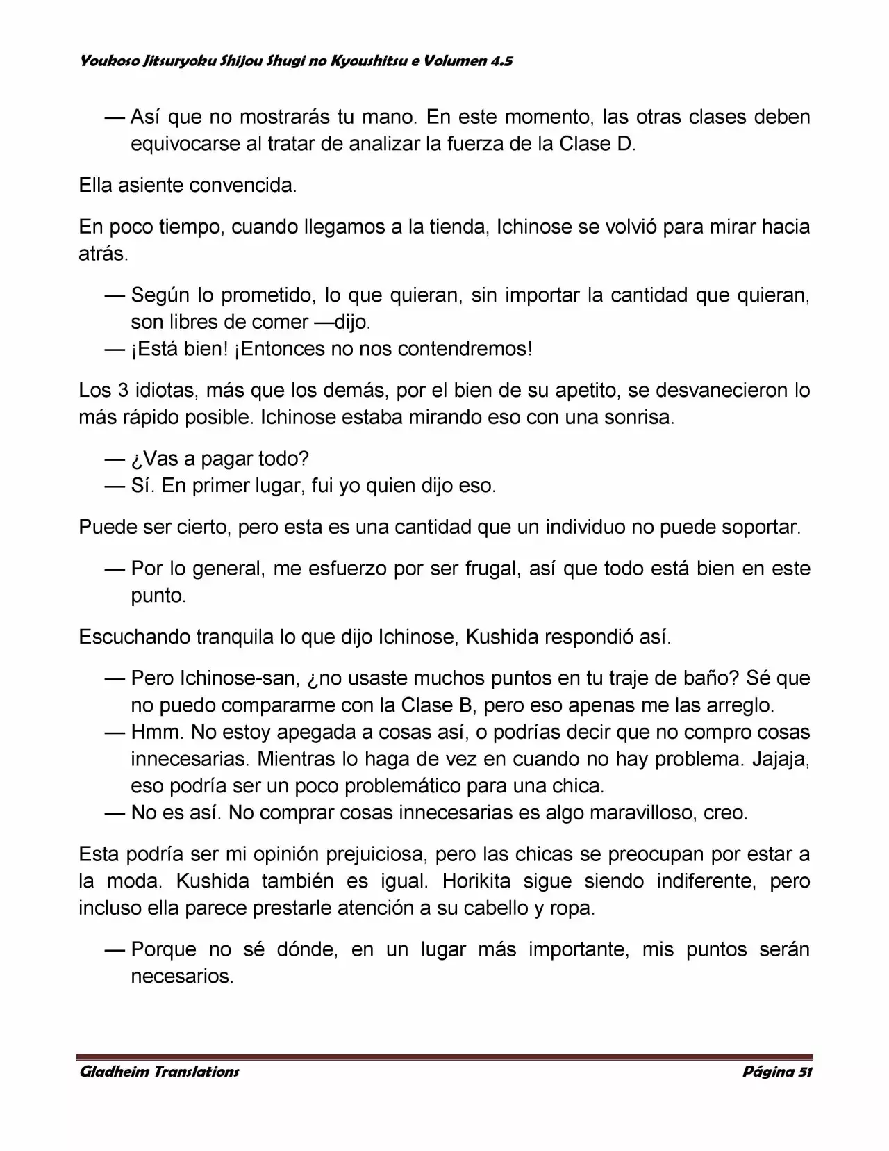 Página 51 del Manga