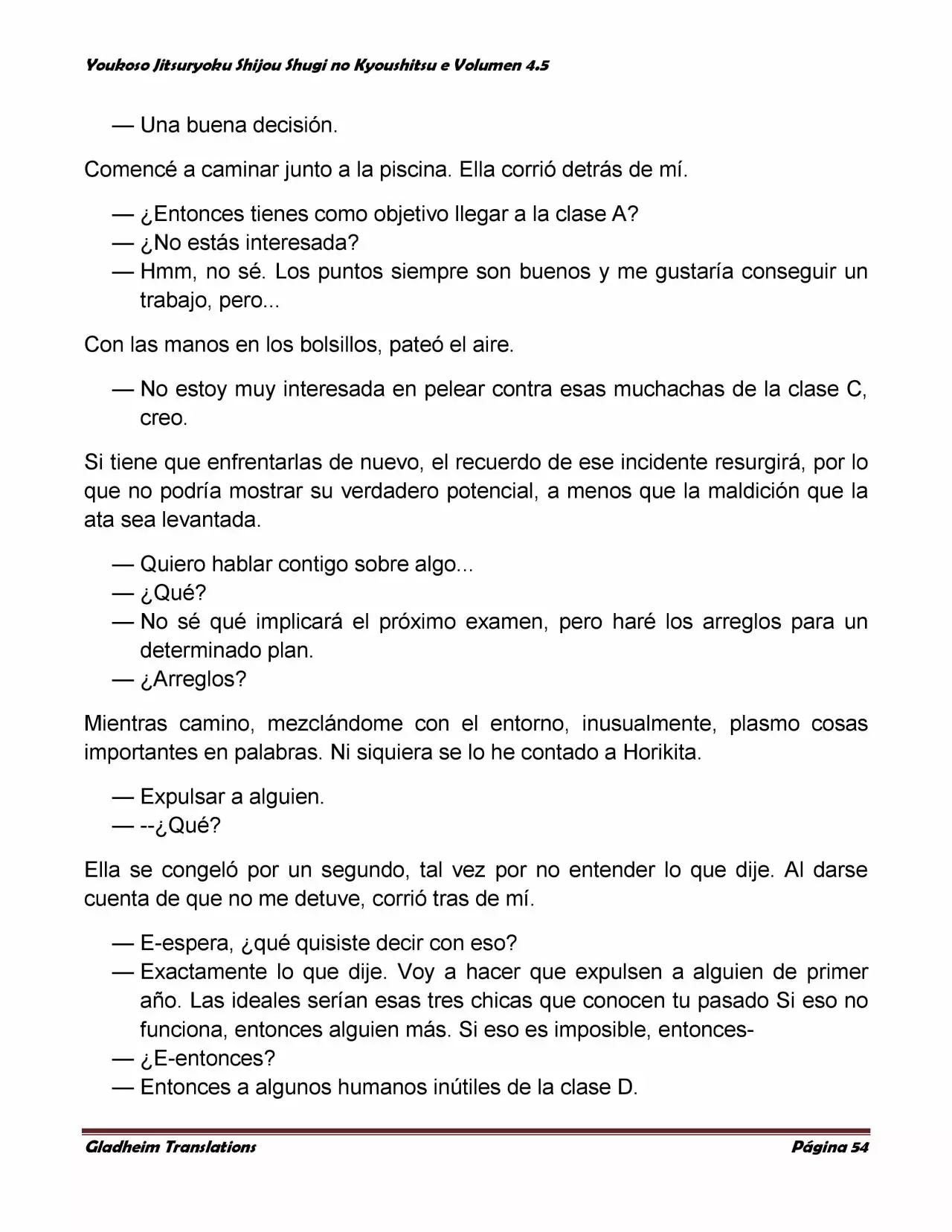 Página 54 del Manga