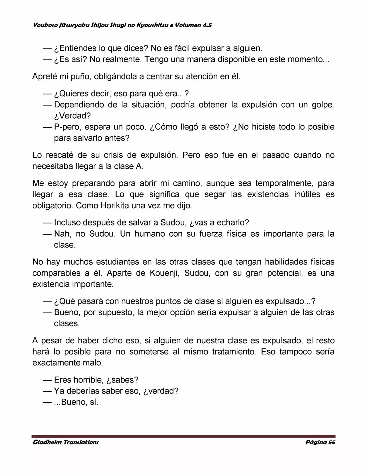 Página 55 del Manga