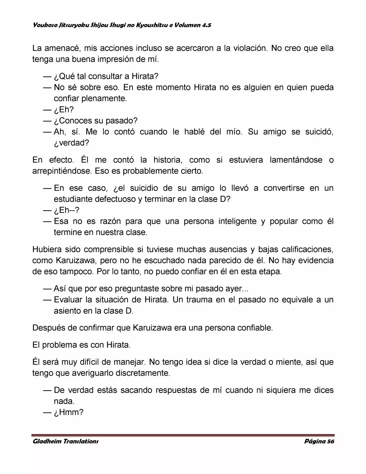 Página 56 del Manga