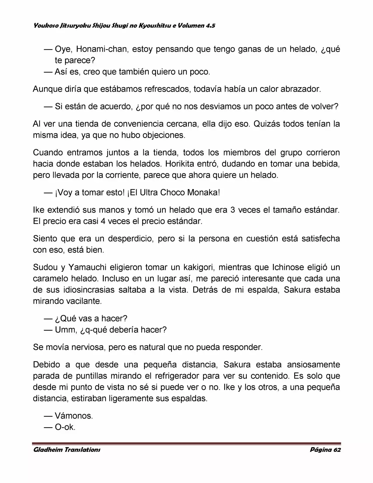 Página 62 del Manga