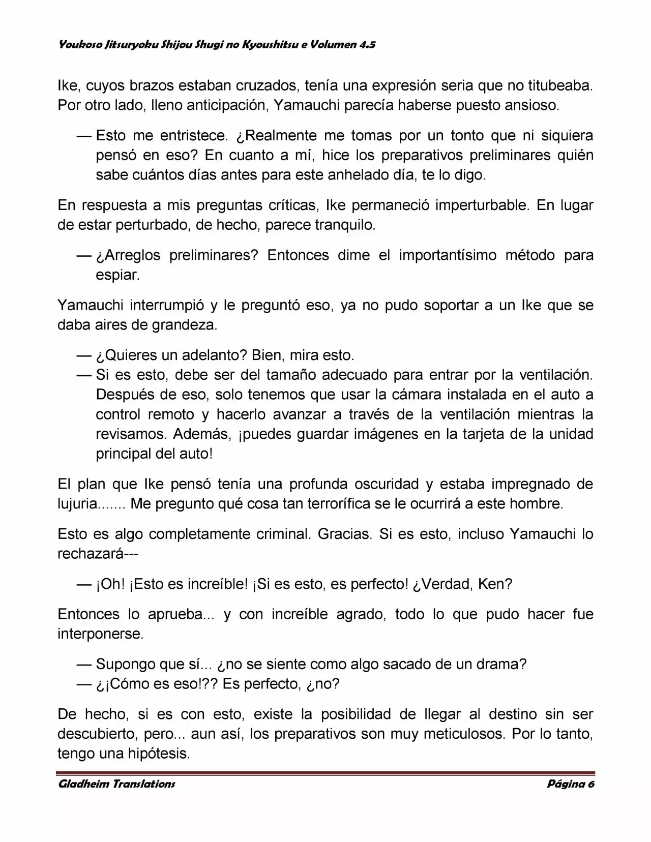 Página 6 del Manga