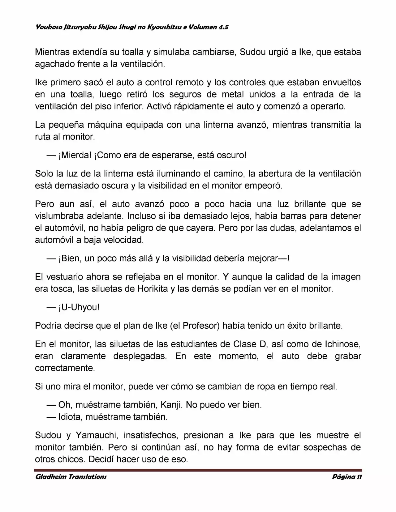 Página 11 del Manga