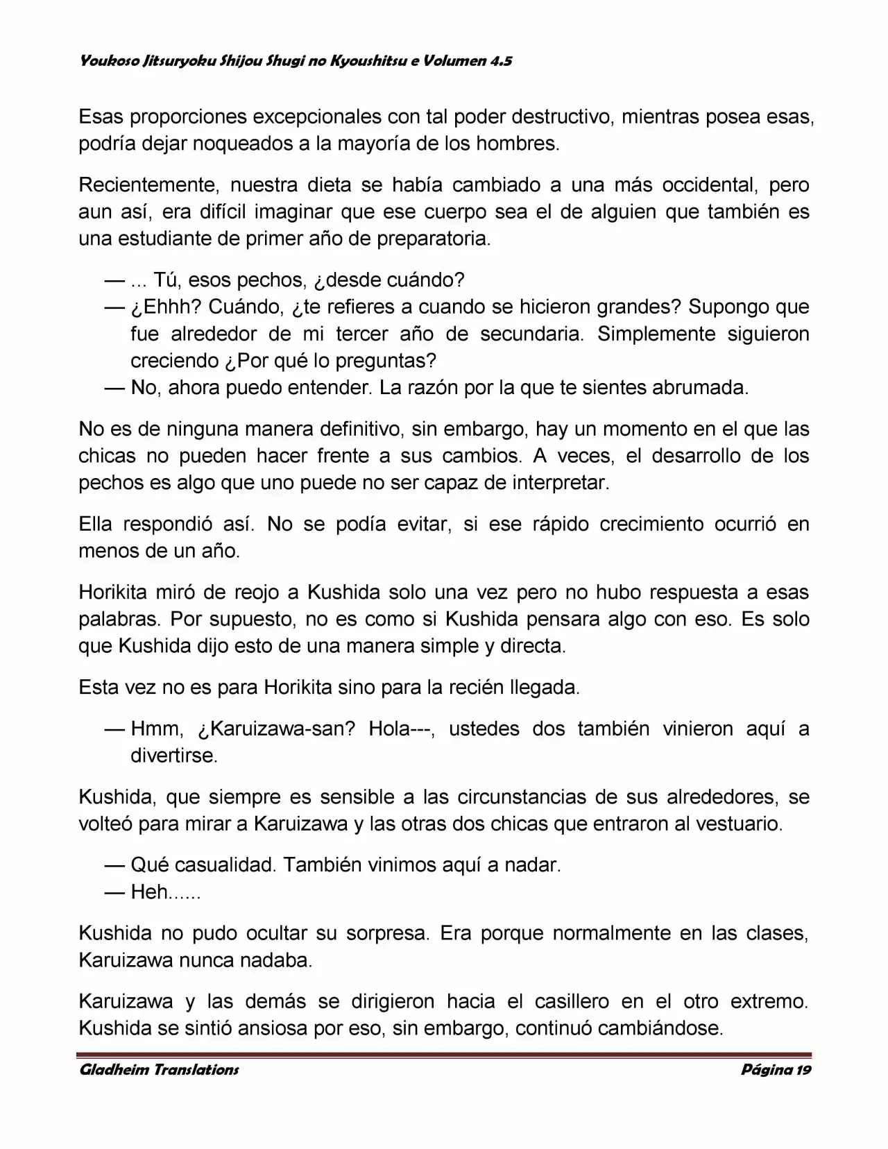 Página 19 del Manga