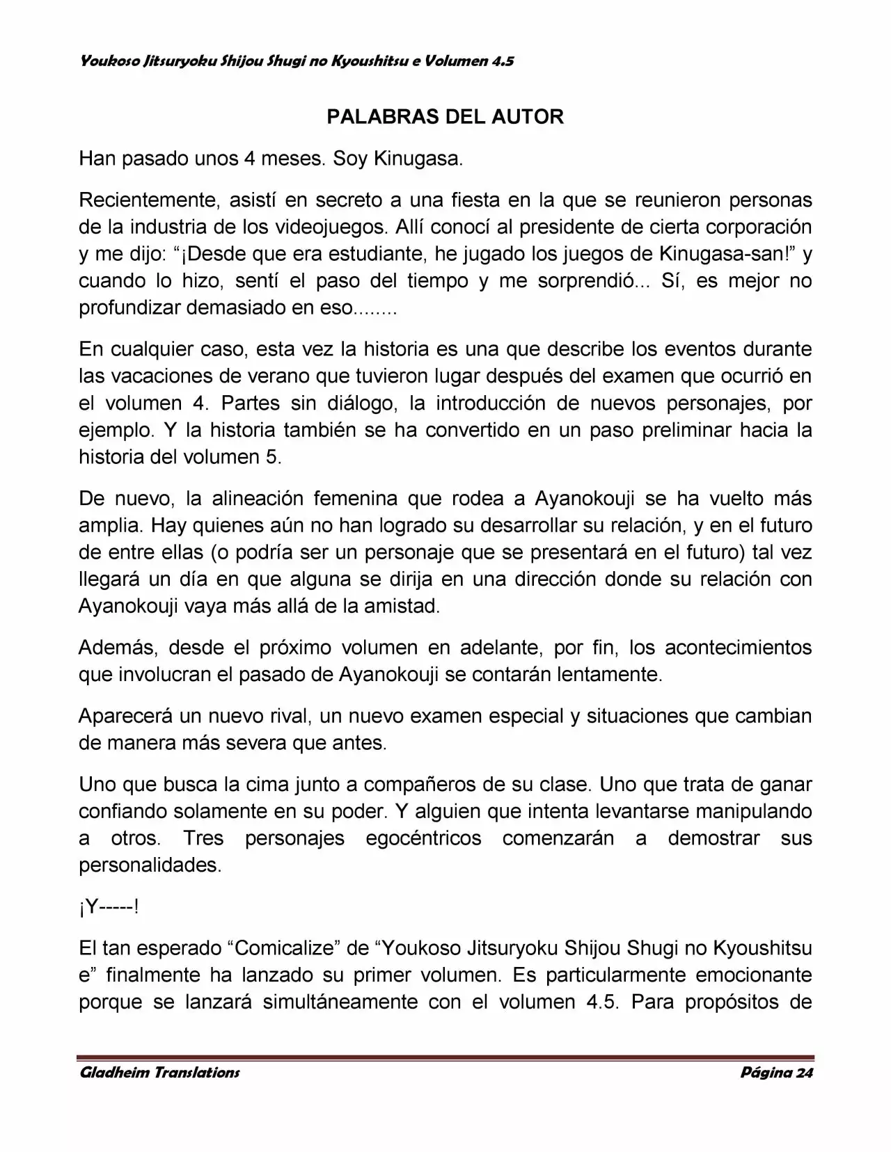 Página 24 del Manga