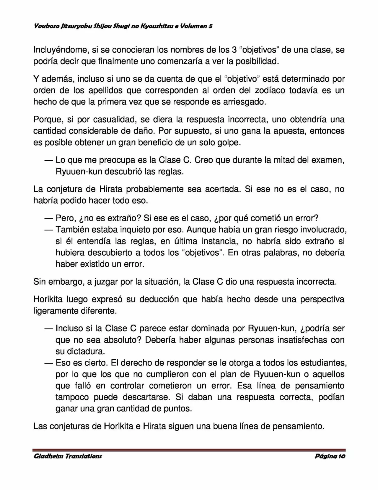 Página 10 del Manga