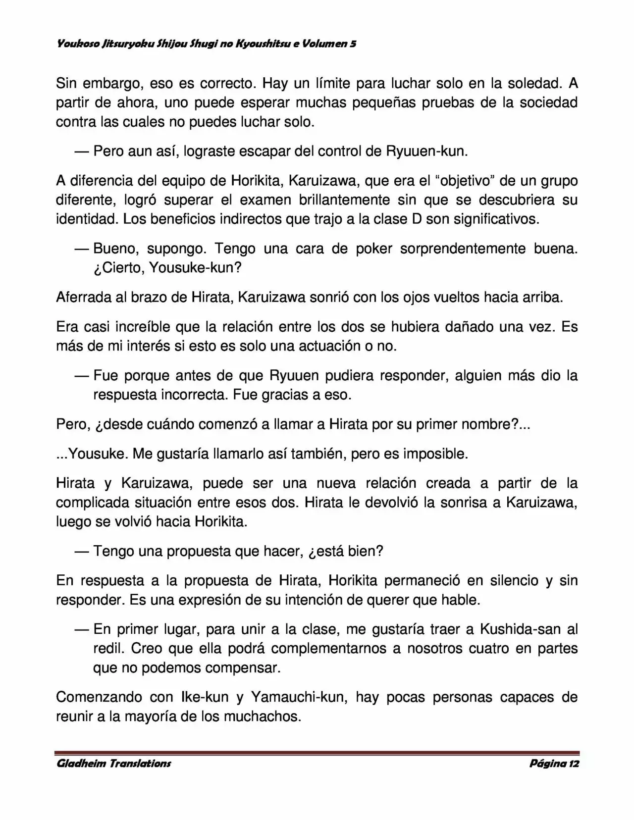 Página 12 del Manga