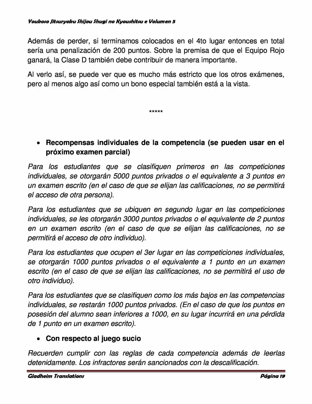 Página 19 del Manga