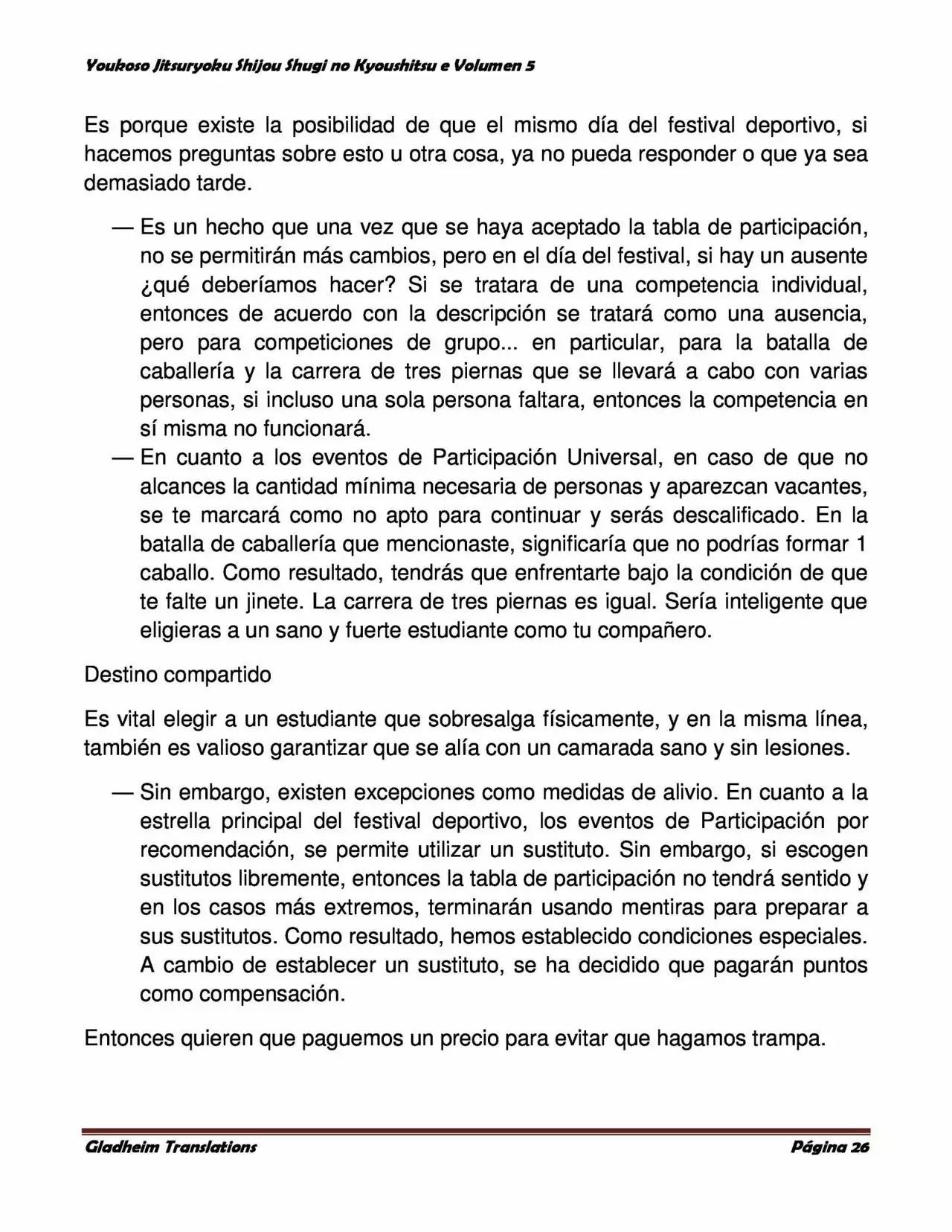 Página 26 del Manga