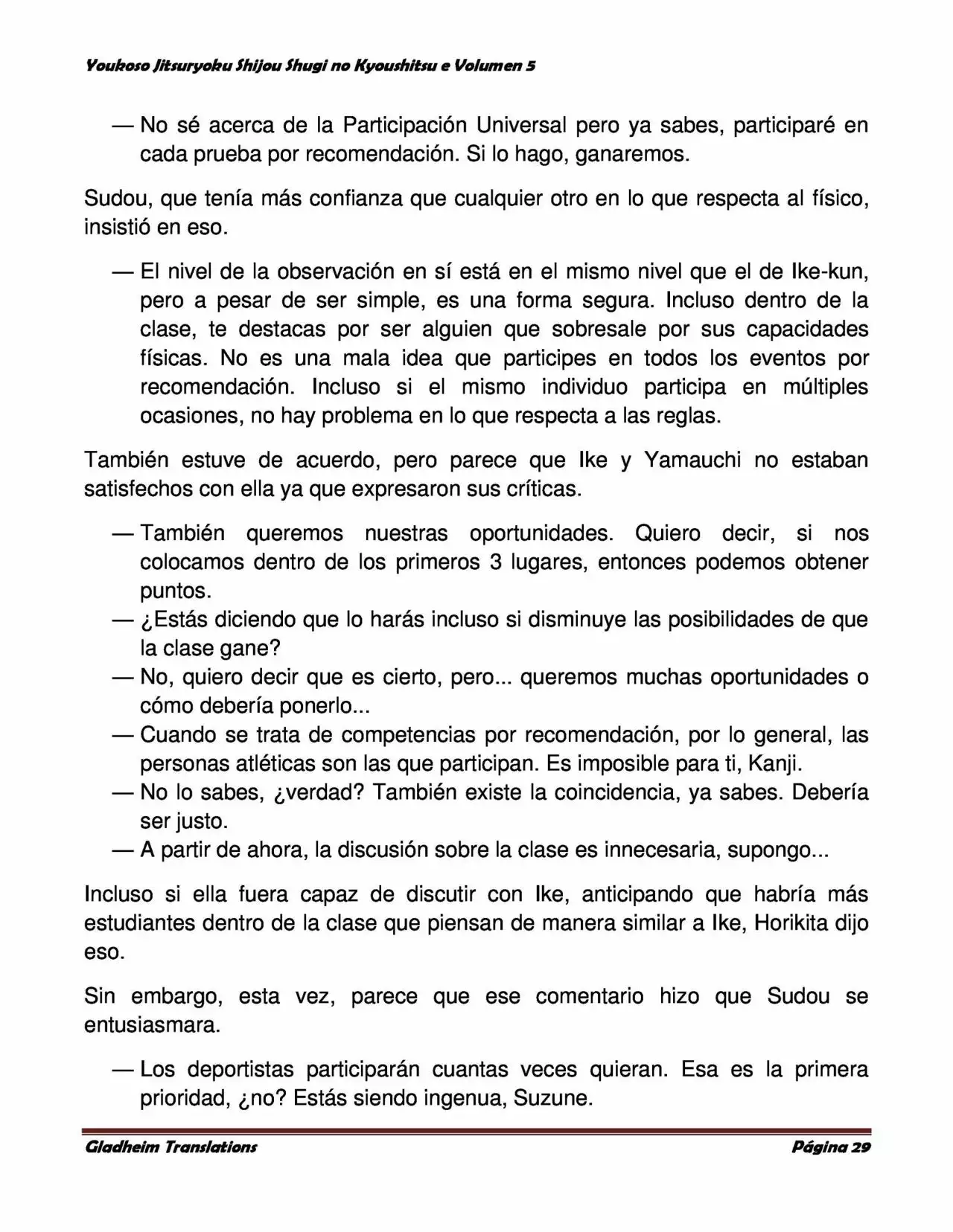 Página 29 del Manga