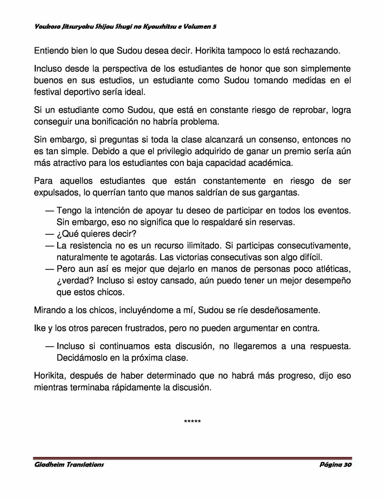 Página 30 del Manga