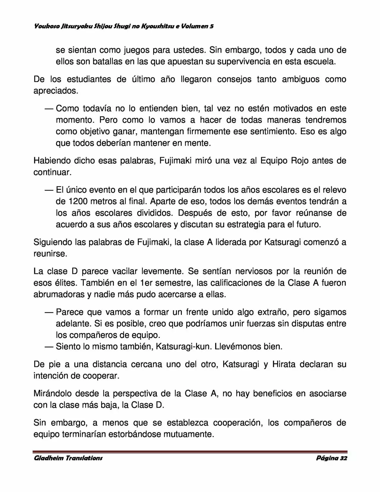 Página 32 del Manga