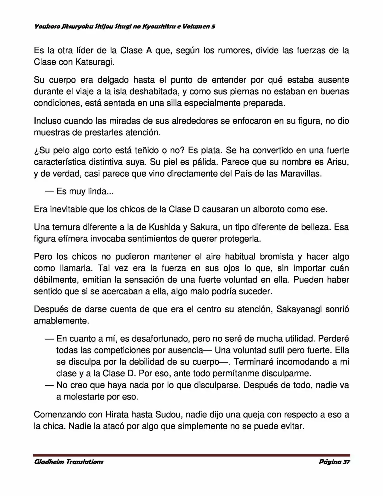 Página 37 del Manga