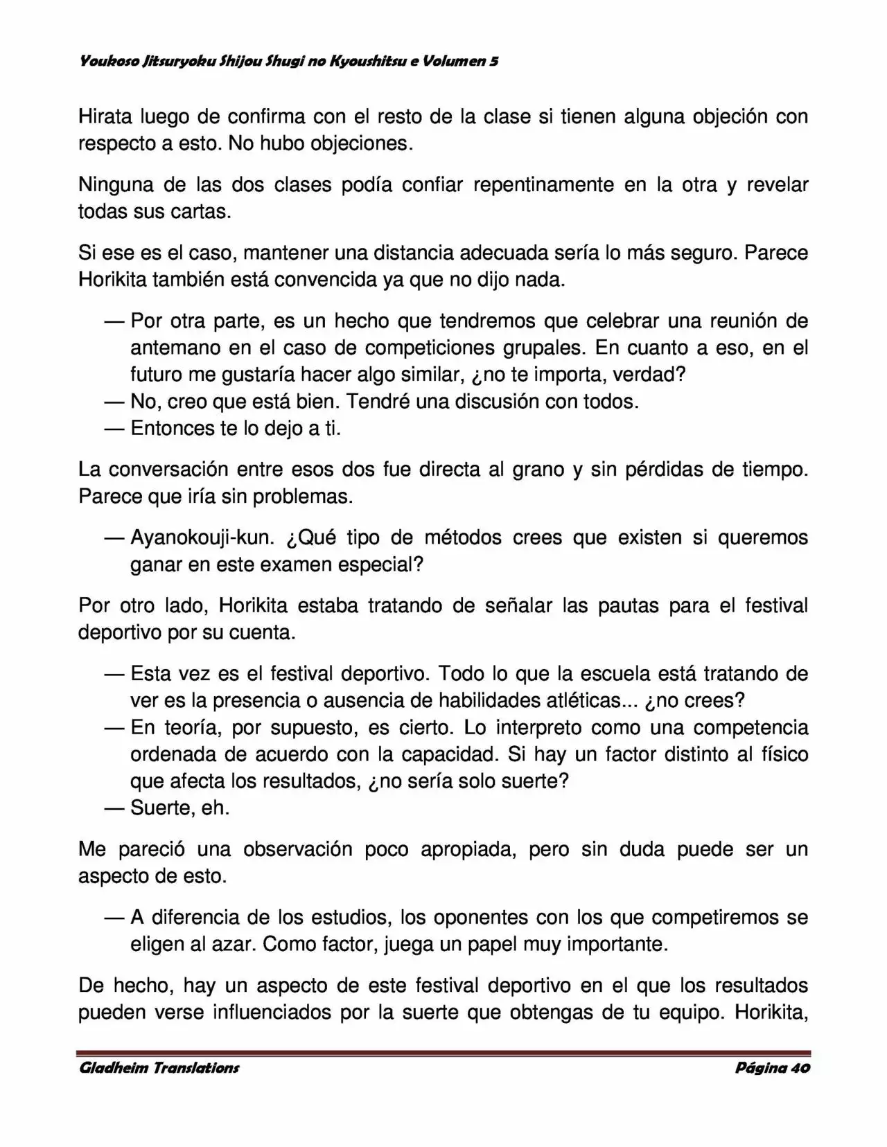 Página 40 del Manga