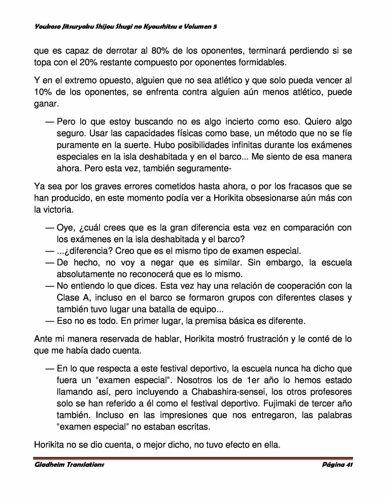 Página 41 del Manga