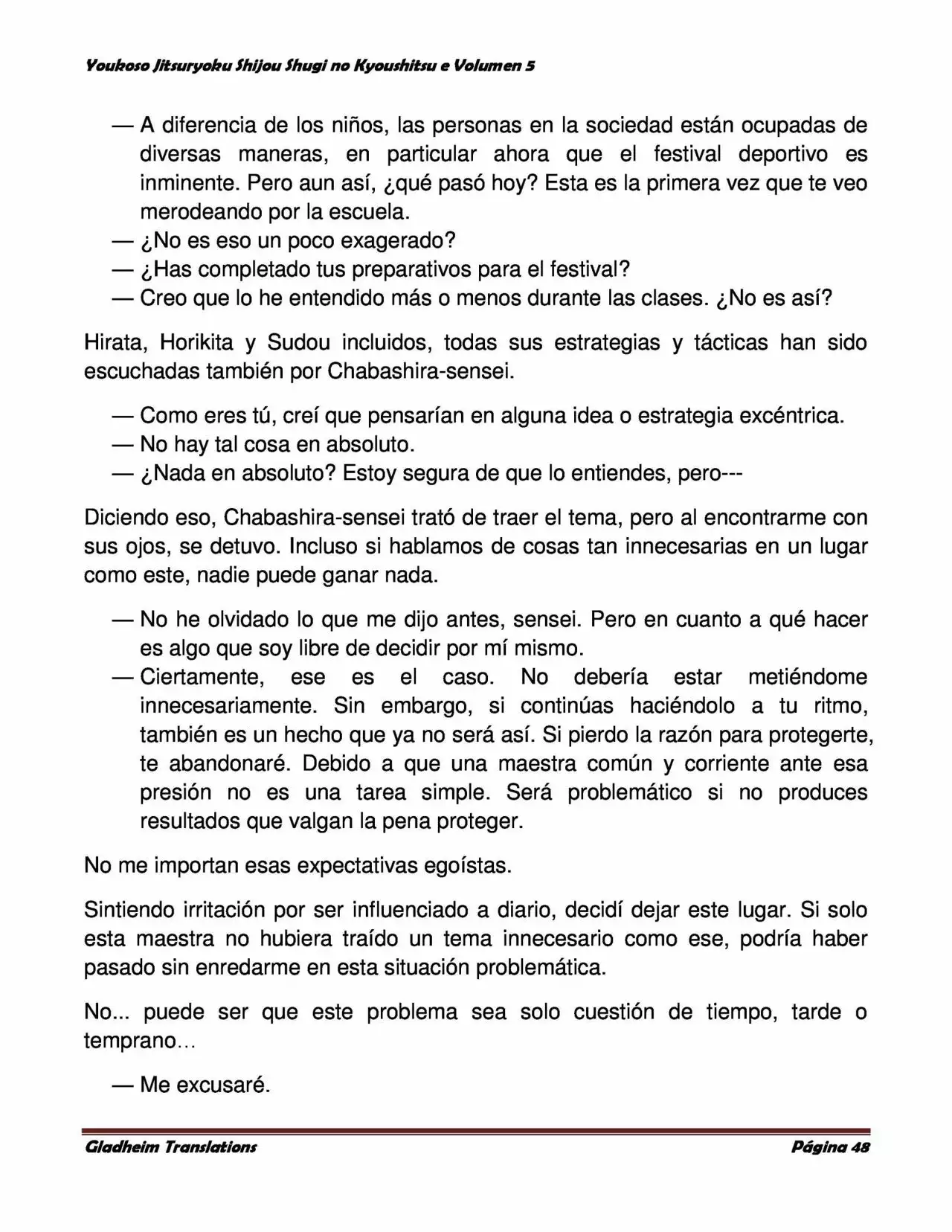 Página 48 del Manga