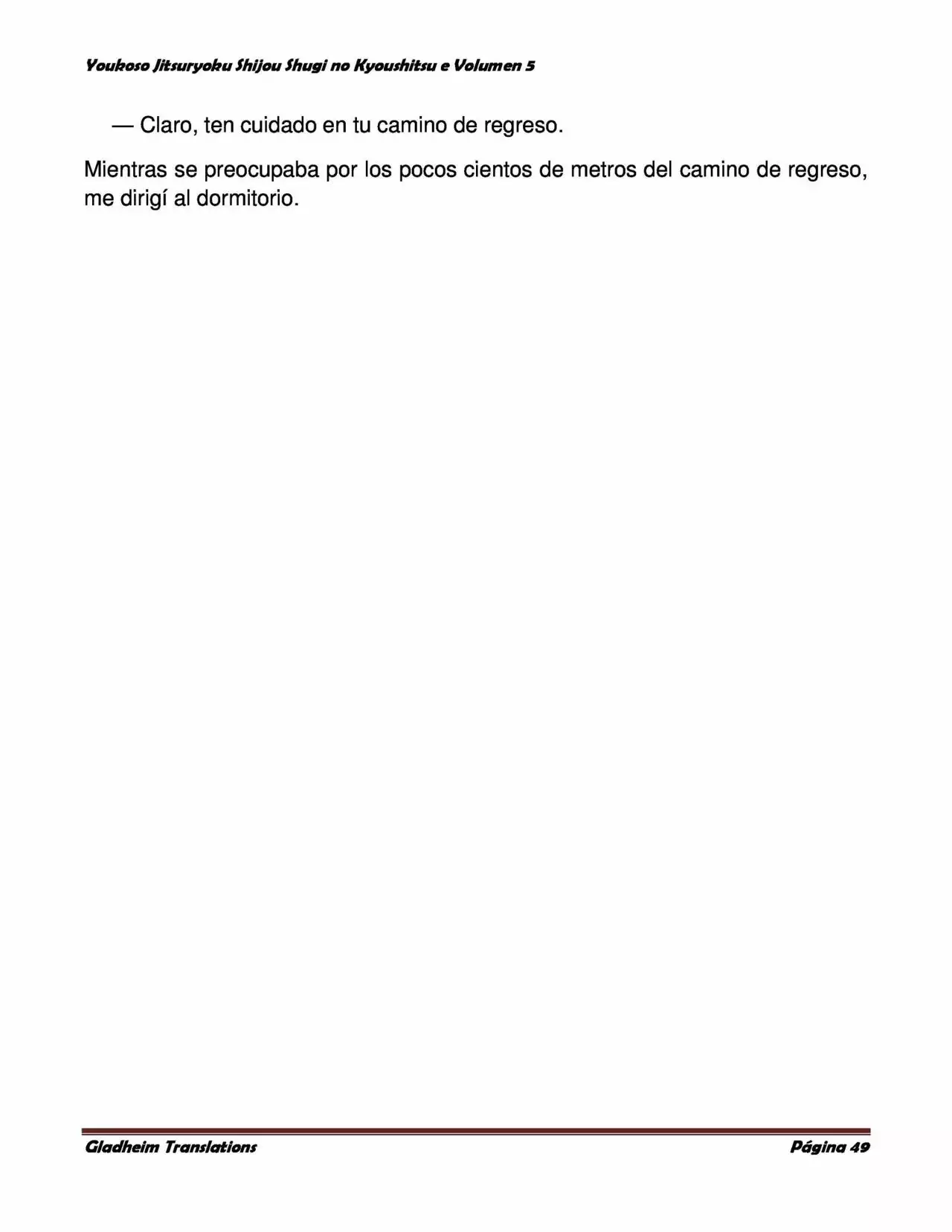 Página 49 del Manga