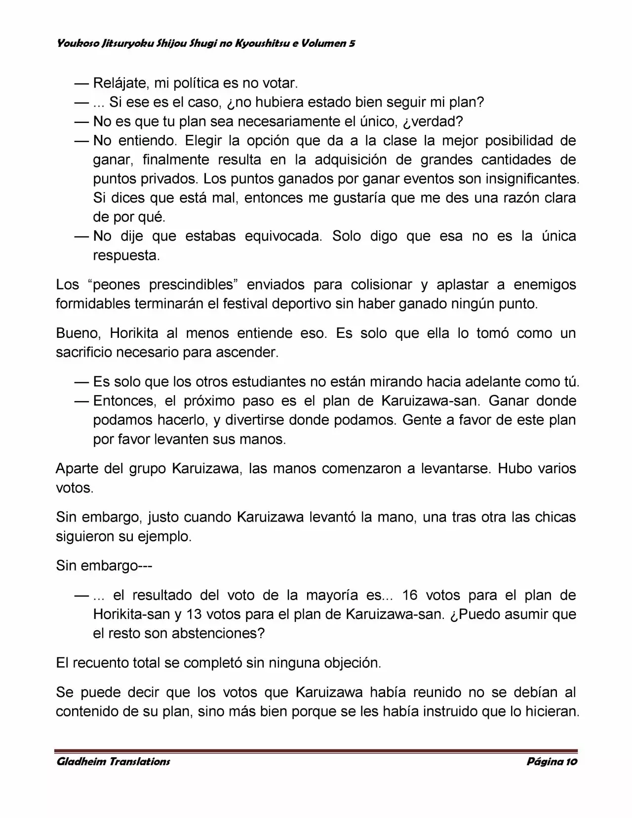 Página 10 del Manga