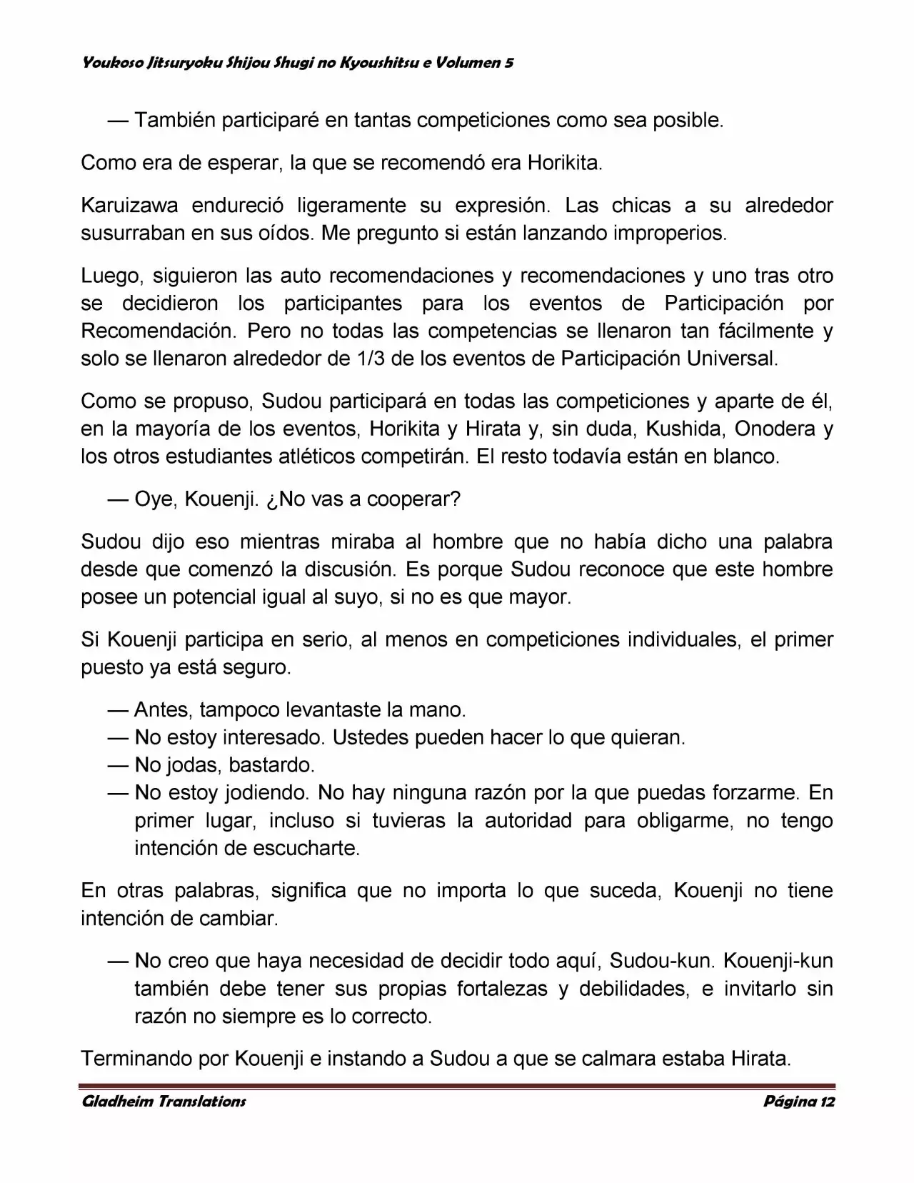 Página 12 del Manga