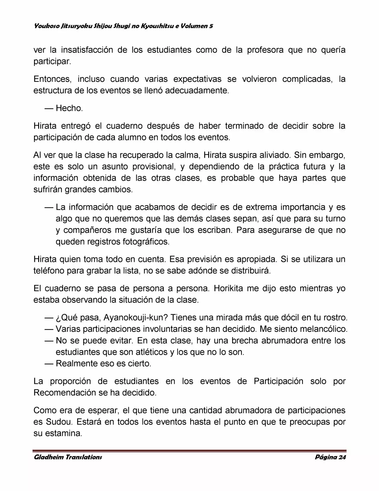 Página 24 del Manga