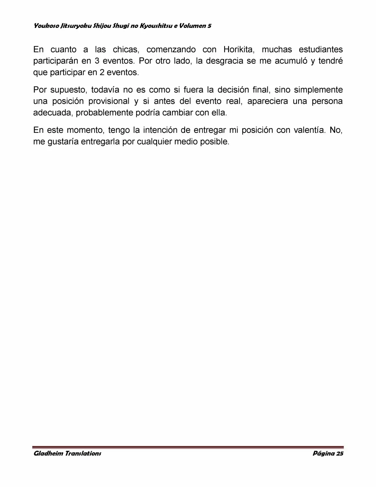 Página 25 del Manga