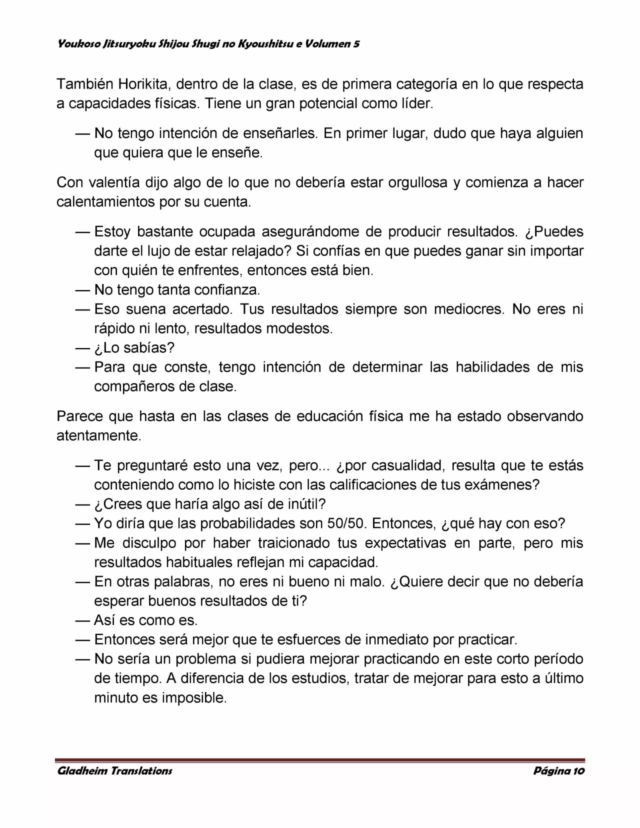 Página 10 del Manga