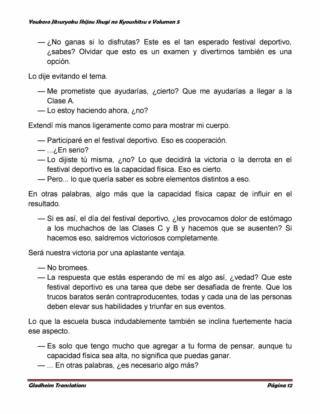 Página 12 del Manga