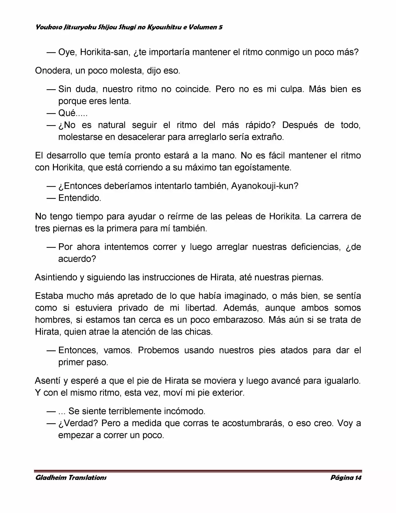 Página 14 del Manga