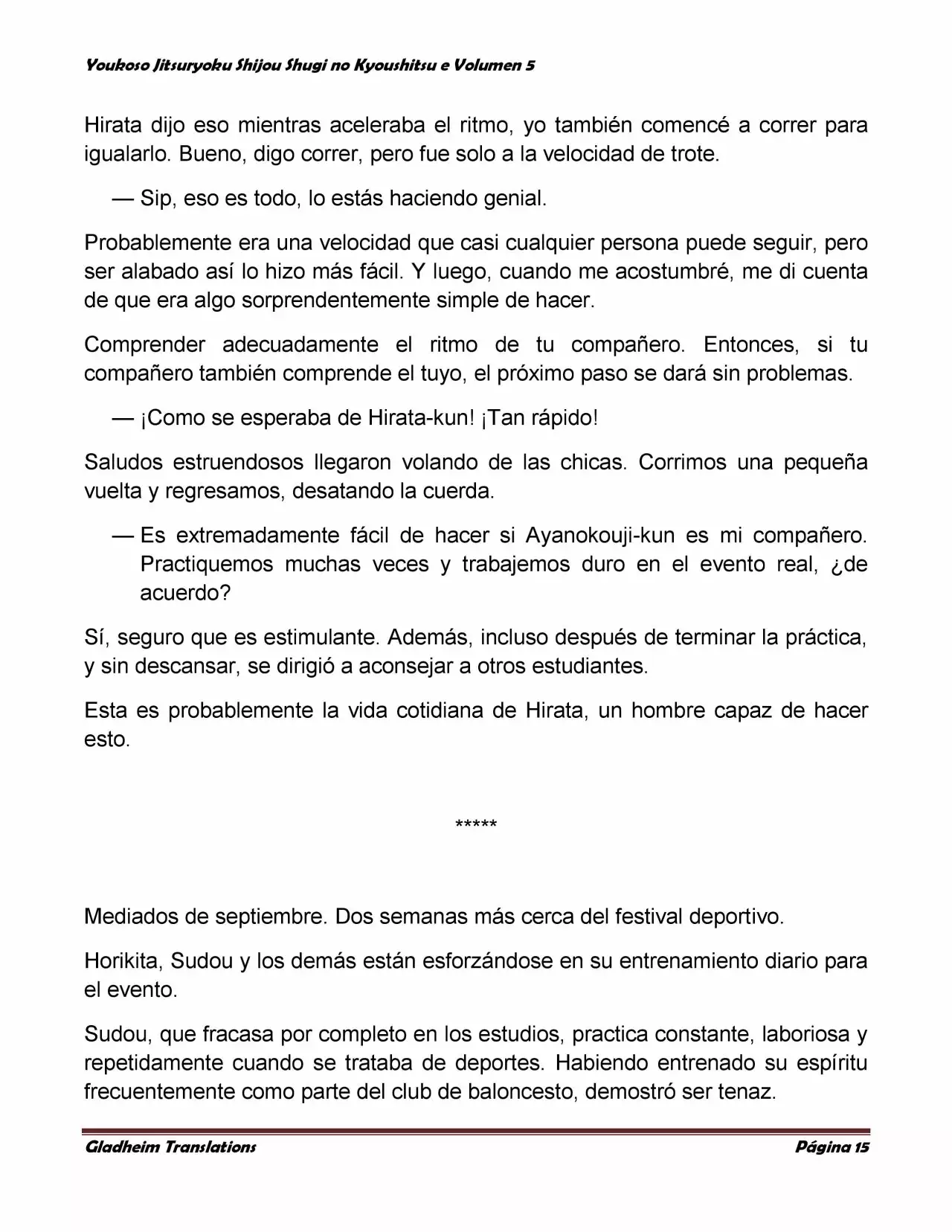 Página 15 del Manga