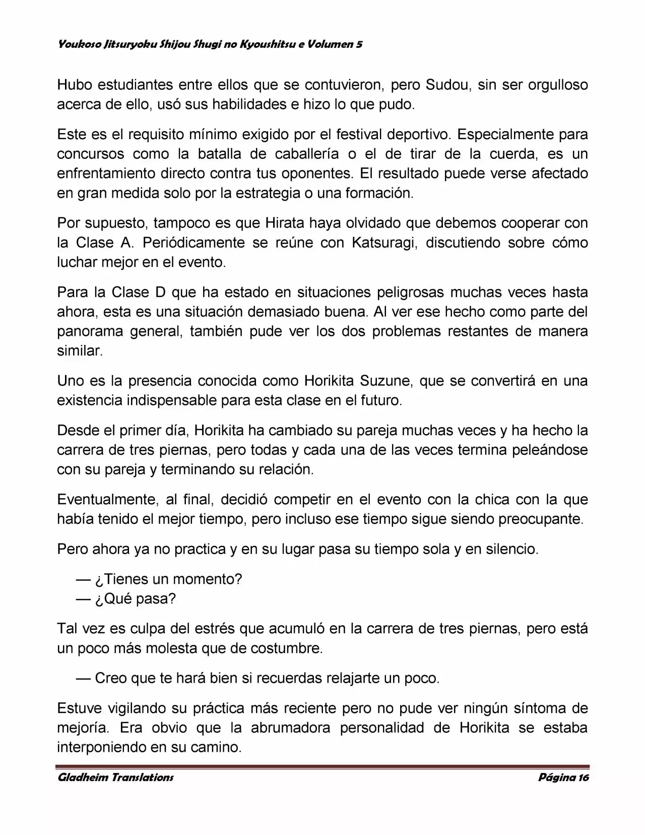 Página 16 del Manga