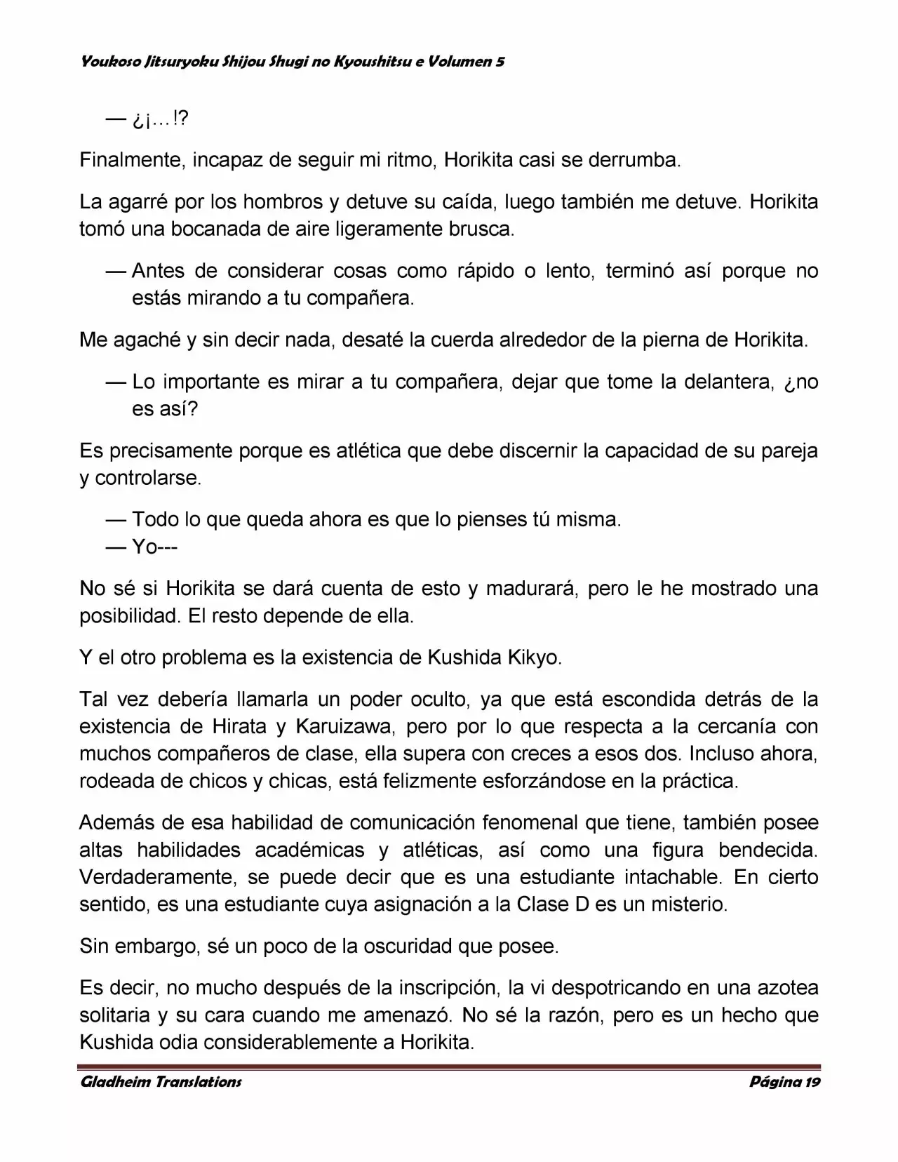 Página 19 del Manga