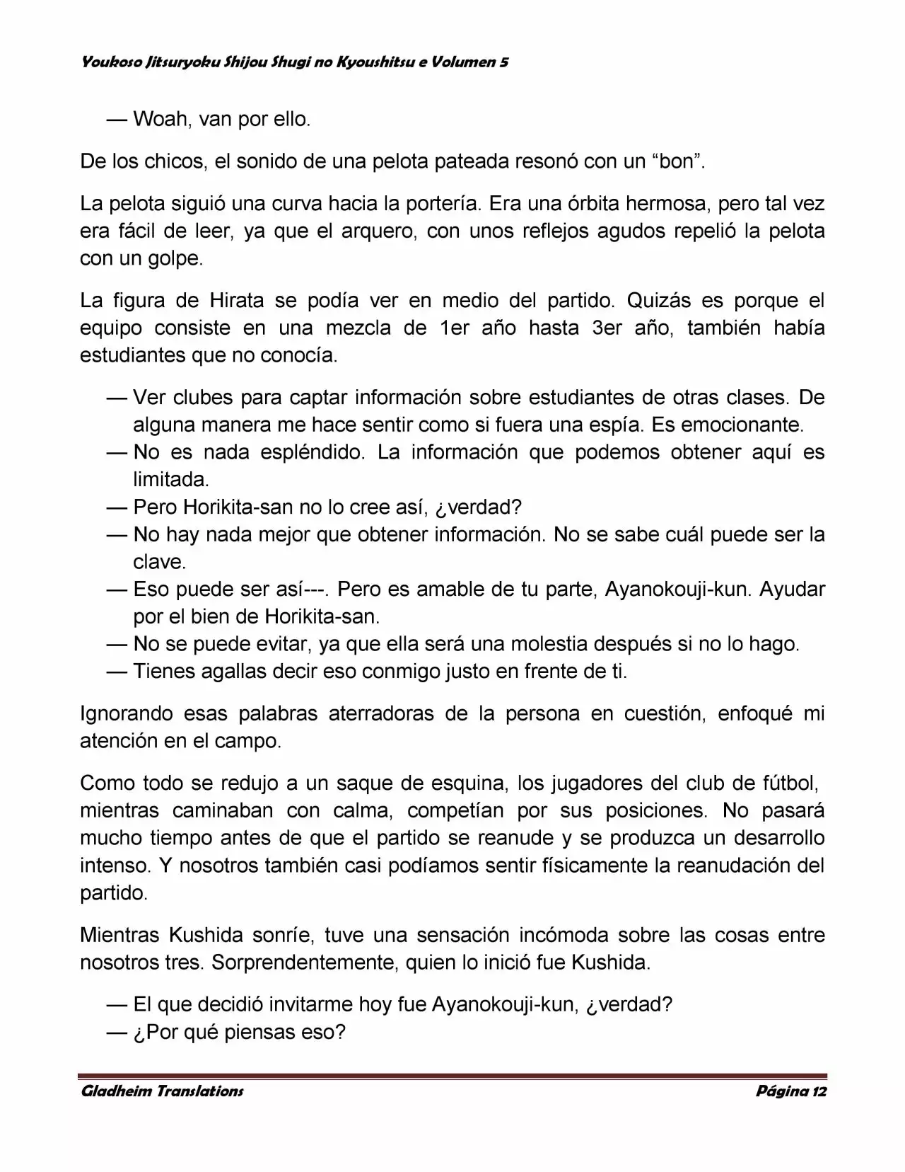 Página 12 del Manga