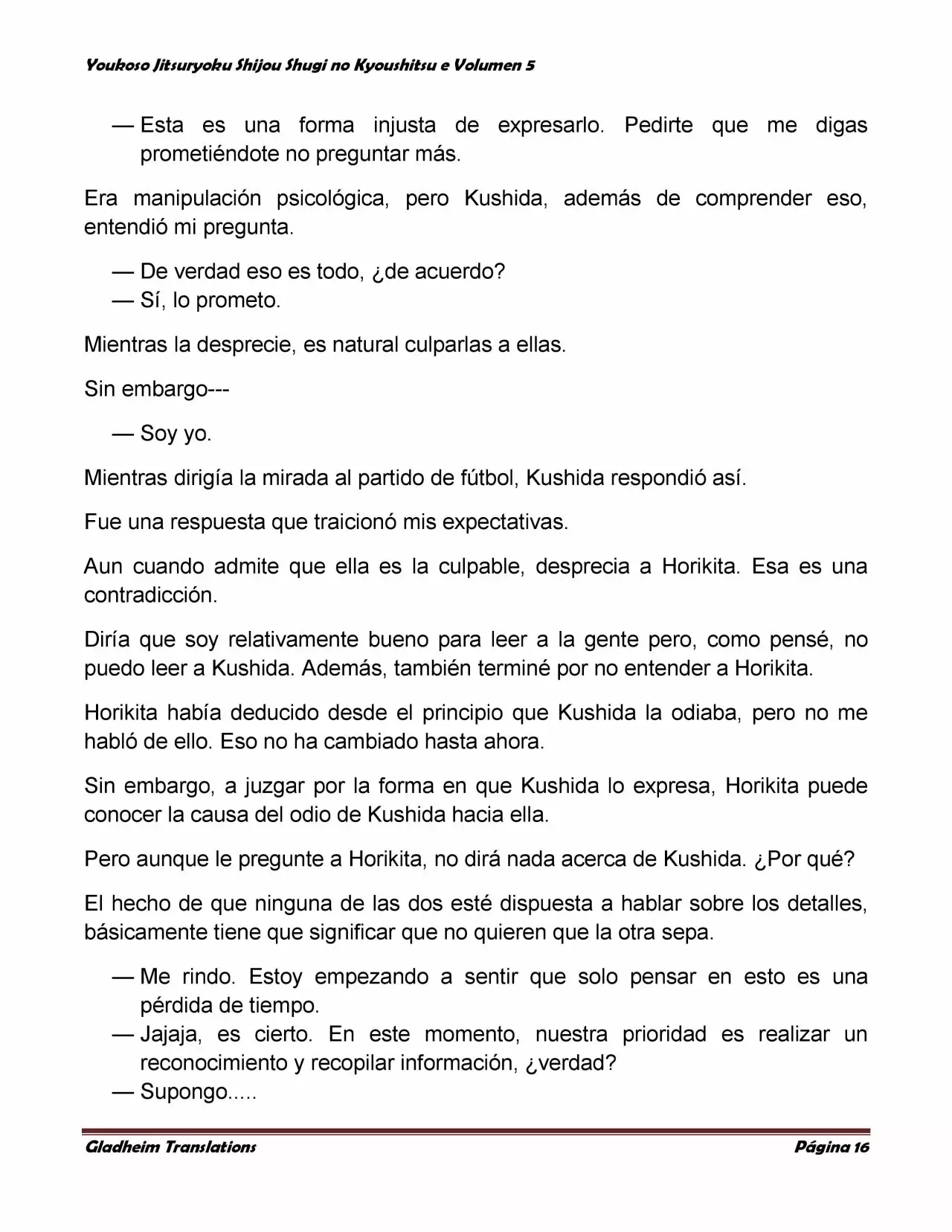 Página 16 del Manga