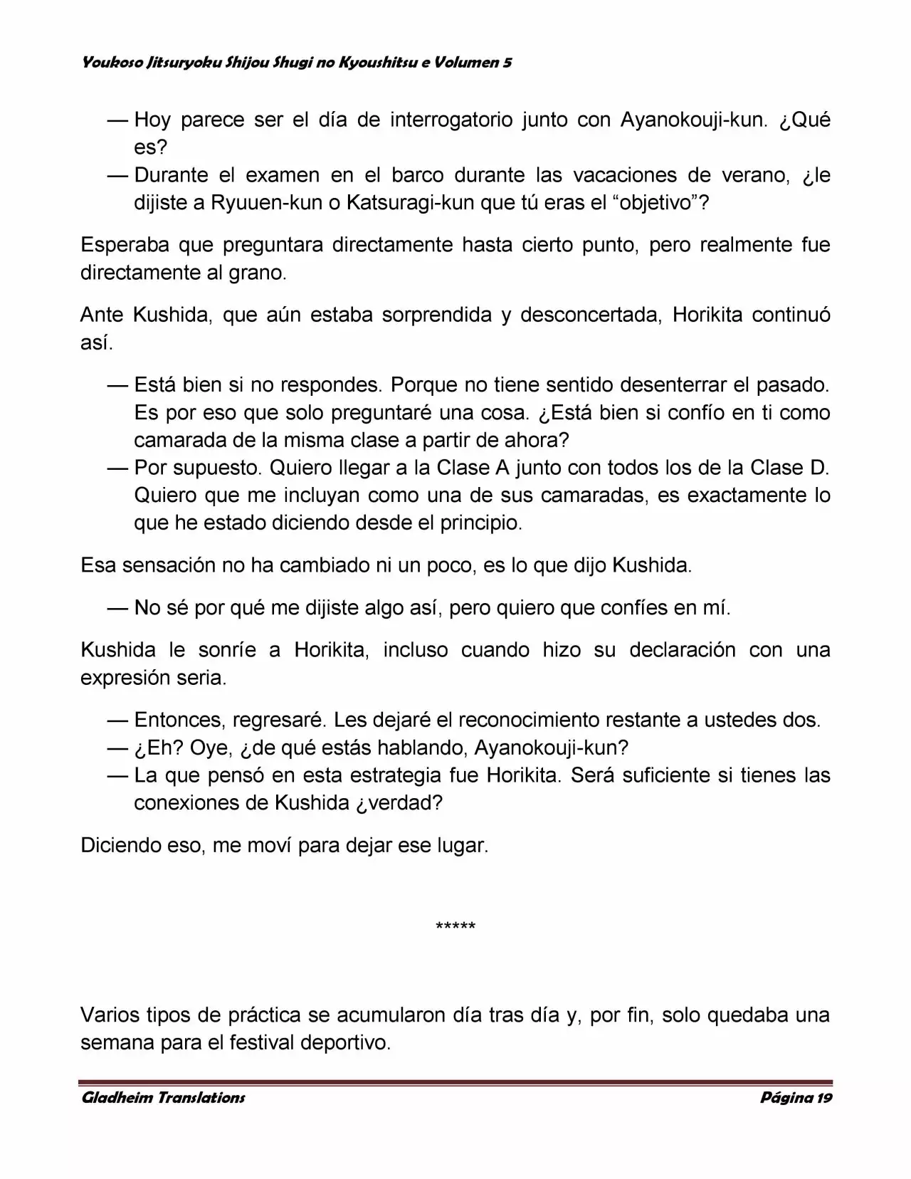 Página 19 del Manga